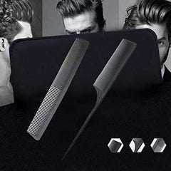 AFT90 Fine-Tooth Comb provides precise parting and gentle detangling.