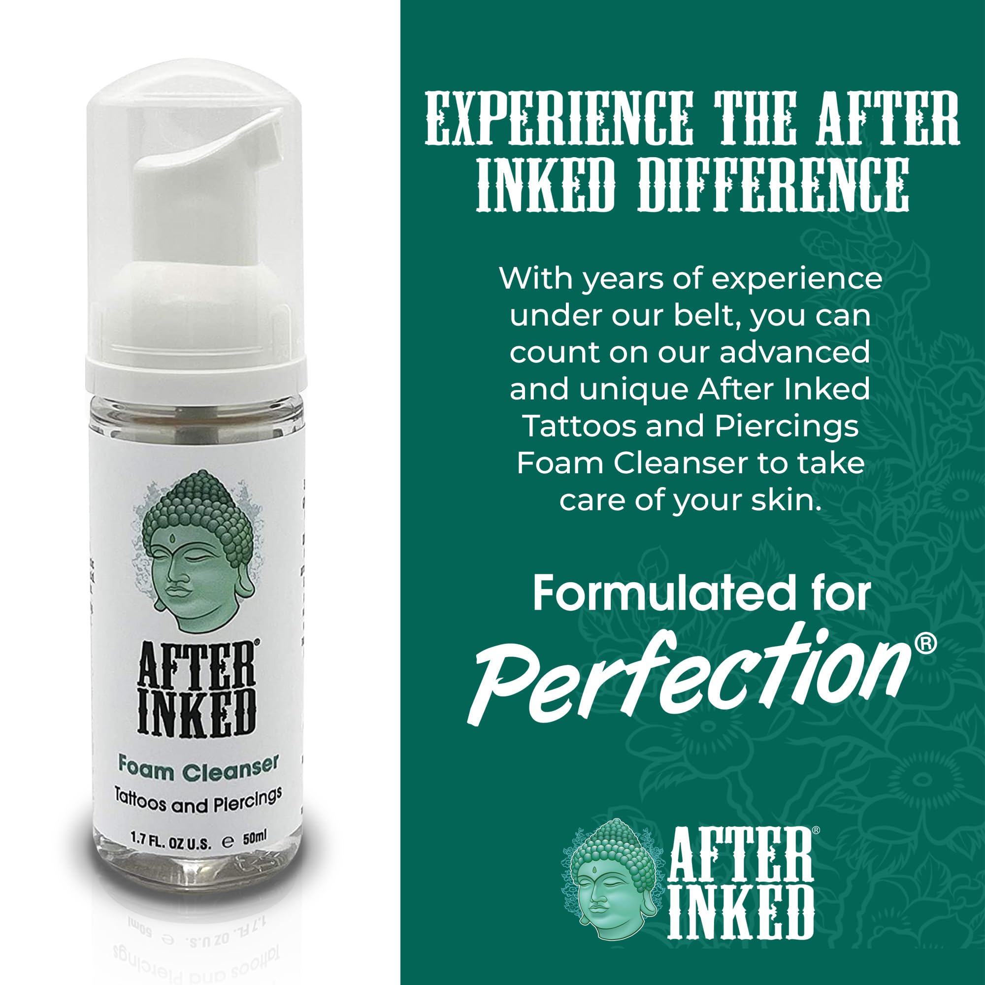 Envase práctico de After Inked para llevar en bolso