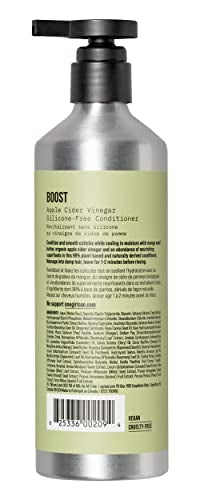 Ingredients close-up featuring mango seed butter and lavender in AG Care Boost conditioner