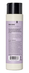 Ingredients panel highlights plant-based proteins and oils for nourished curls