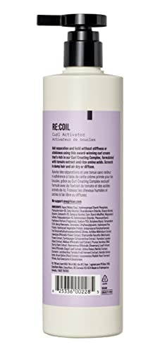 AG Care Re:Coil cream-texture-closeup shows smooth, frizz-free curls.