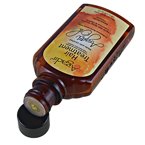 Agadir Argan Oil Hair Treatment pack presentation shows value and convenience.