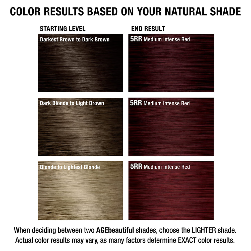 AGE beautiful color fade resistance suitable for long-lasting color