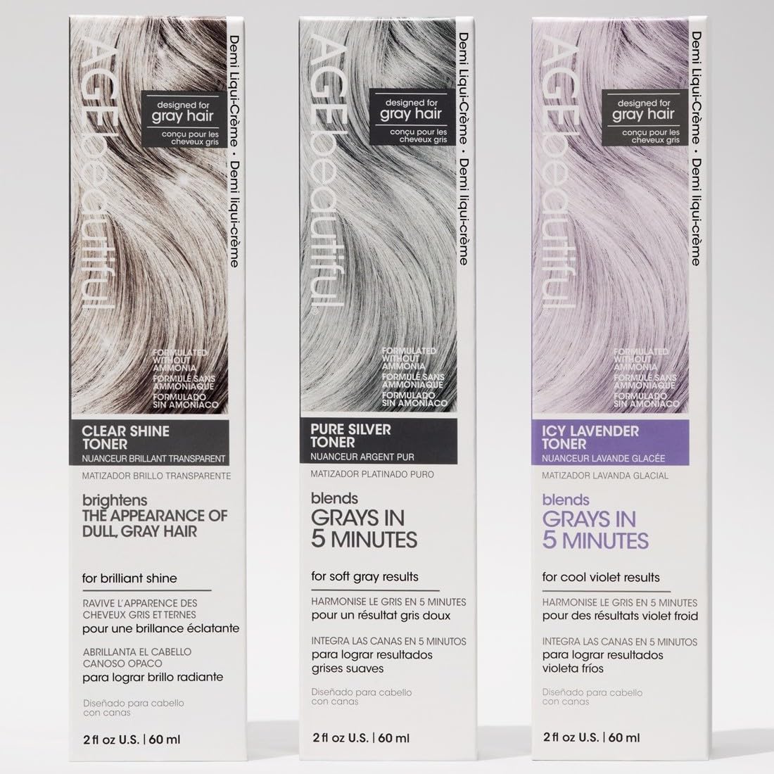 AGE beautiful professional salon coloring kit suitable for at-home use