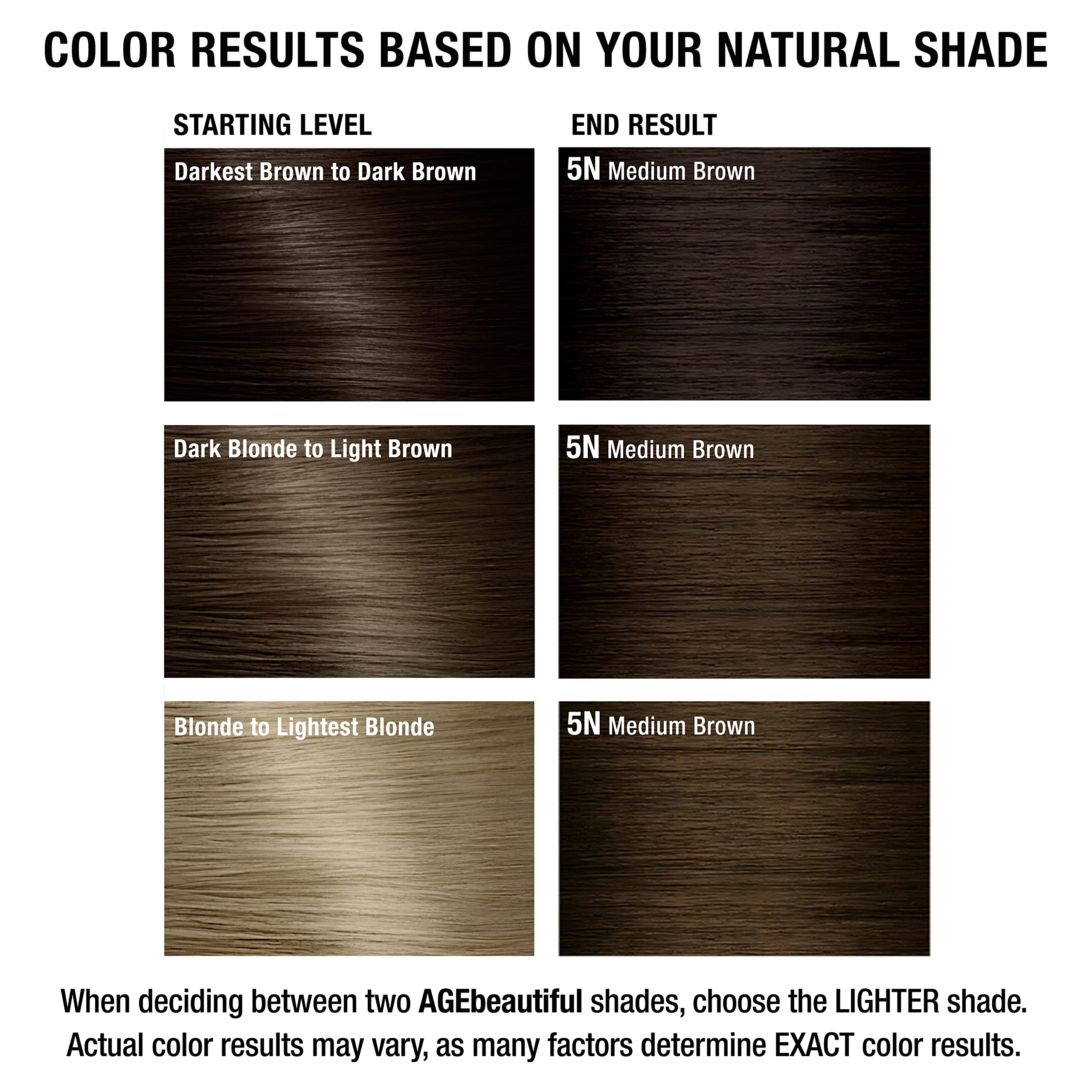 AGEbeautiful 5N medium brown shade for balanced natural tone