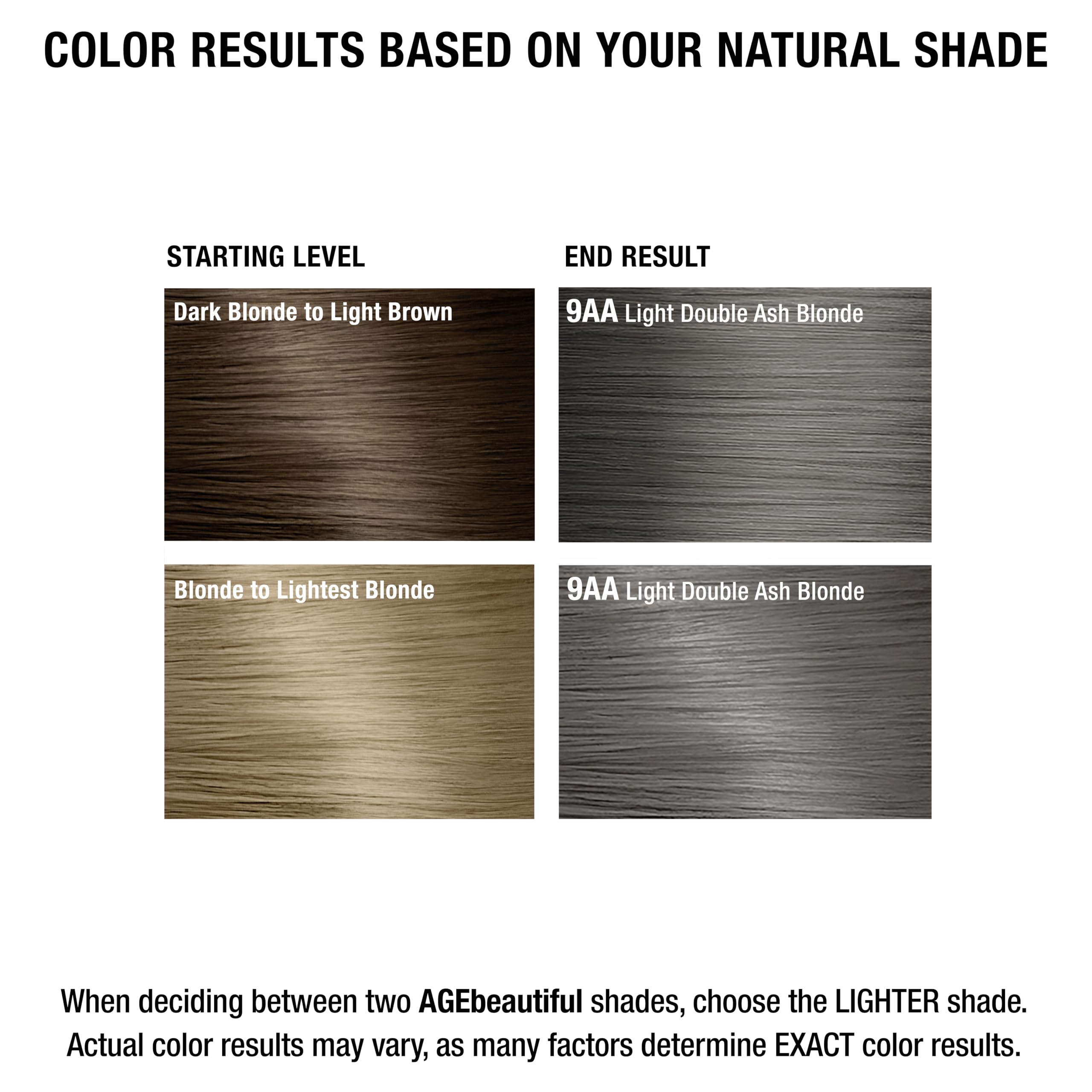 AGEbeautiful at-home color application is easy and precise.