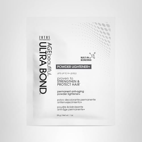 AGEbeautiful at-home salon vibe with professional tools and radiant hair sample.