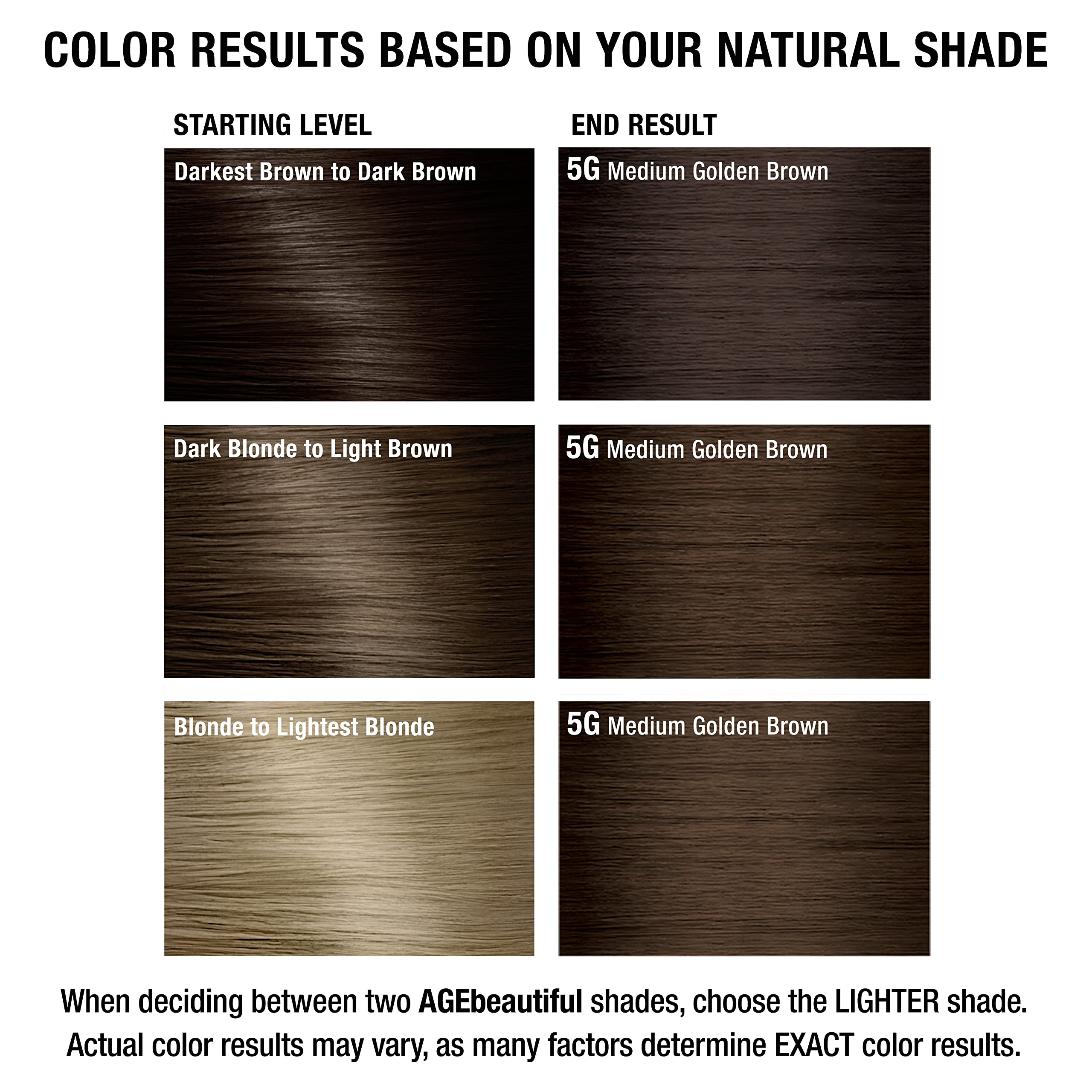 AGEbeautiful dimensions shine finish on hair for radiant results