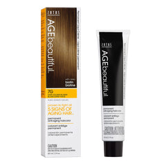AGEbeautiful Liqui Creme bottle for salon-grade color and gray coverage.