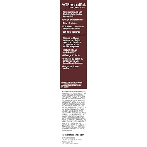 AGEbeautiful packaging box and tube for home salon color