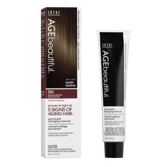 AGEbeautiful permanent dye Liqui Creme tube for salon-quality color at home with even gray coverage