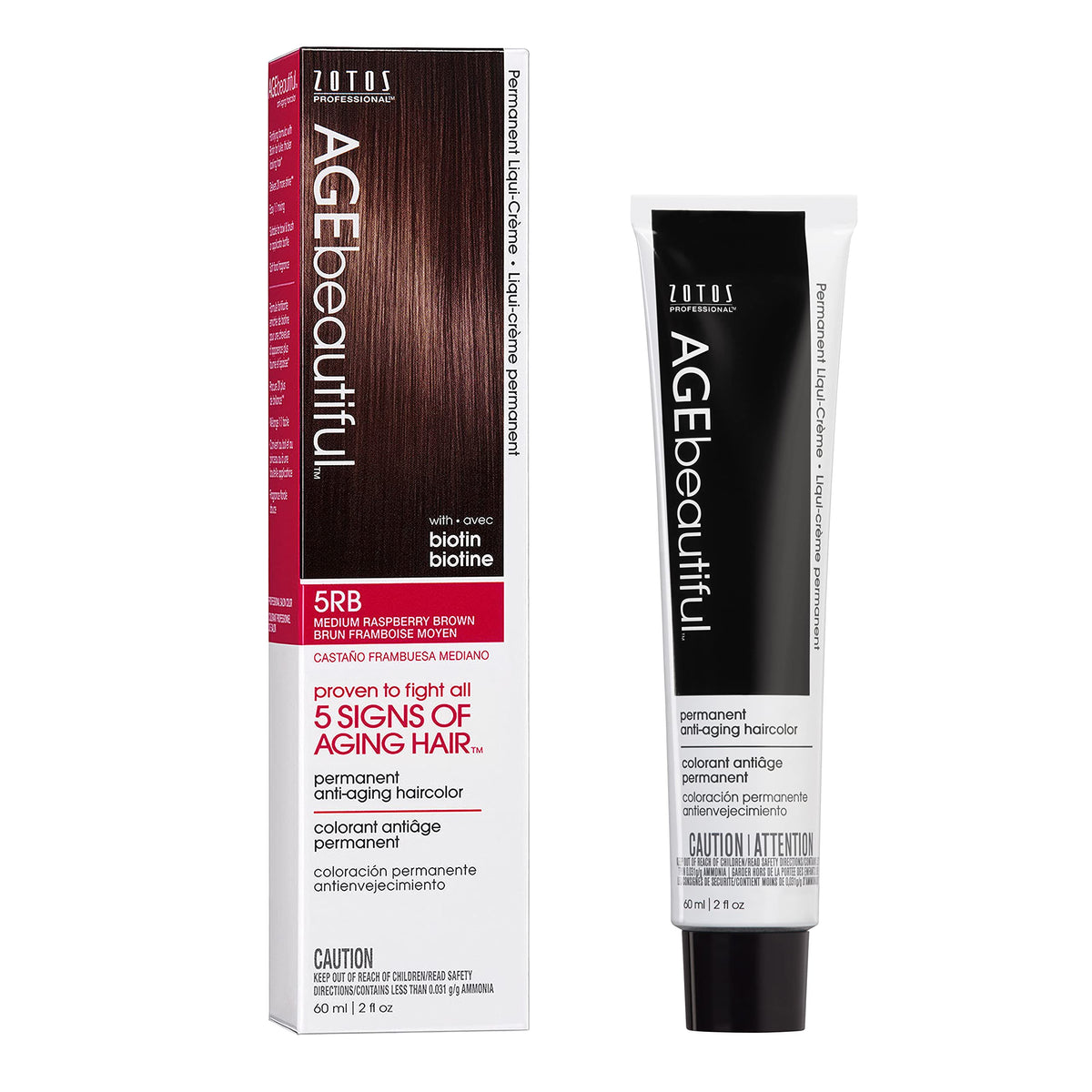 AGE beautiful bottle pour highlights the liqui-creme formula for even color.