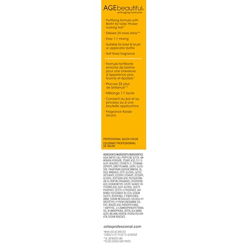 AGEbeautiful professional-quality dye pack for salon-grade results at home.