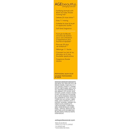 AGEbeautiful used in a professional salon setting signals trusted anti-aging color.