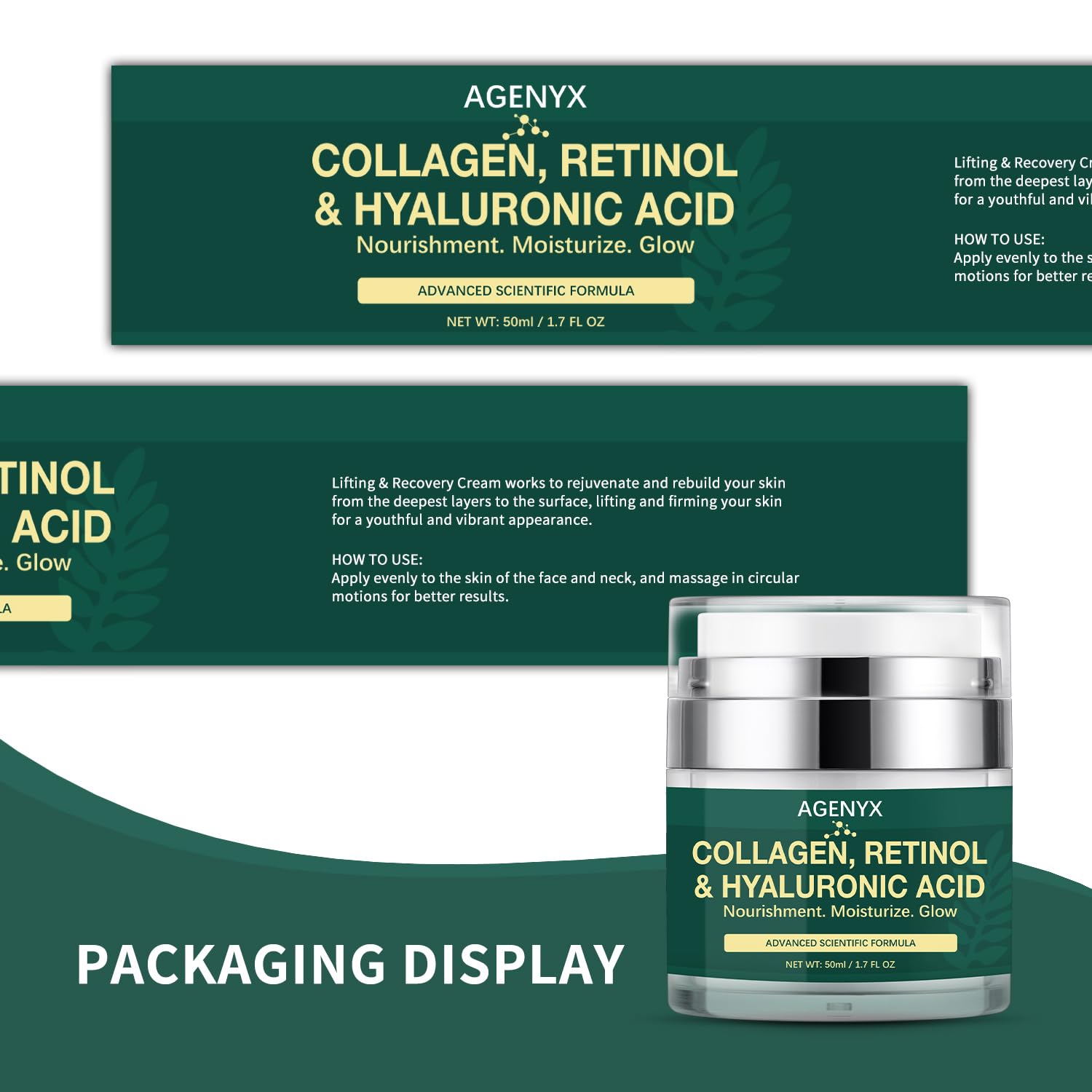 Agenyx Todo-en-uno – combate arrugas y hidrata