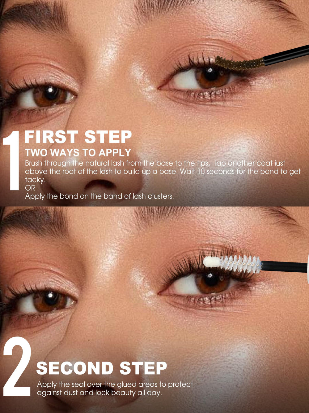 AGGRAD Hypoallergenic vegan latex-free formula for sensitive eyes