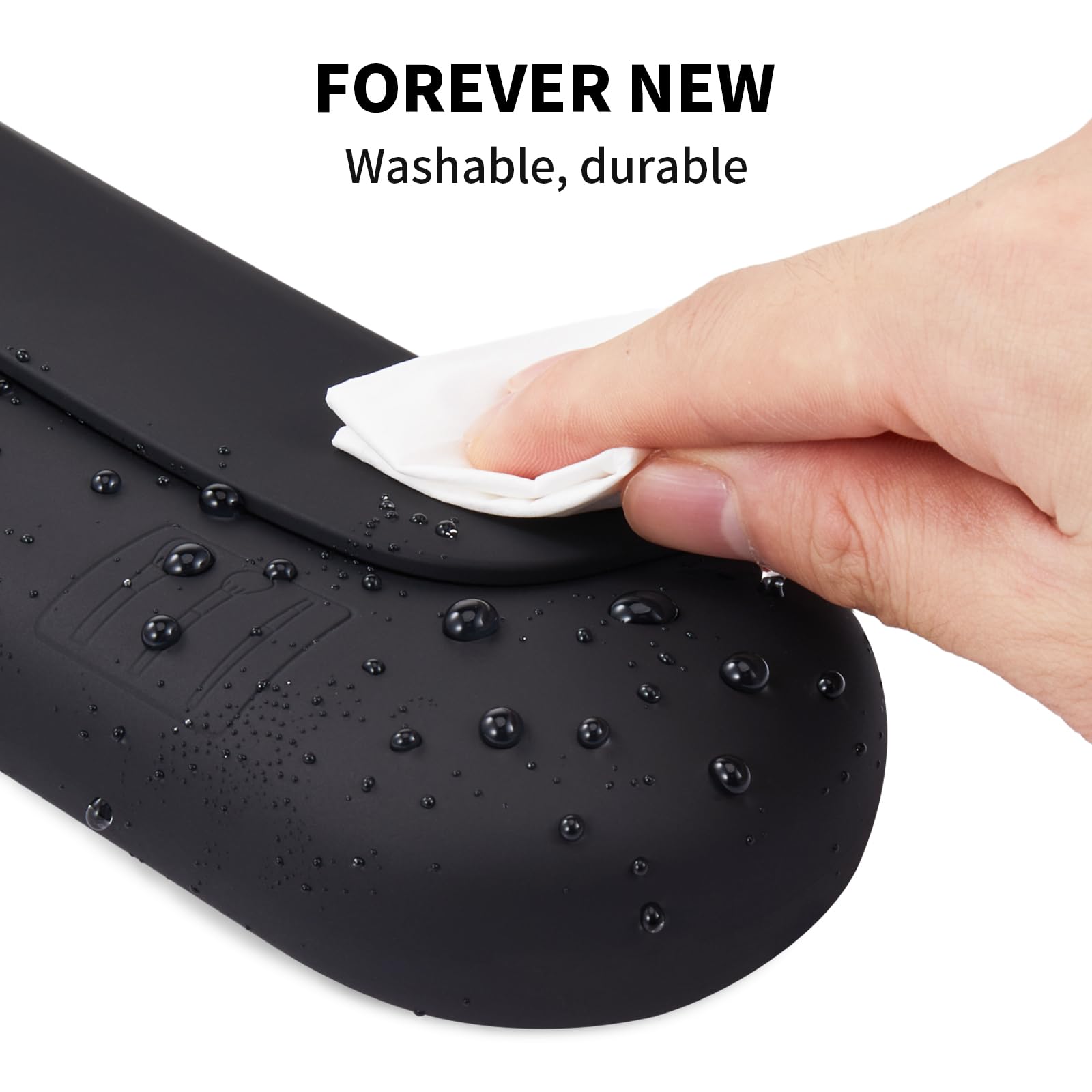AGIKET soft silicone material feels lightweight and durable