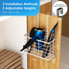 Agotglmi 3-in-1 styling station saves counter space and reduces clutter