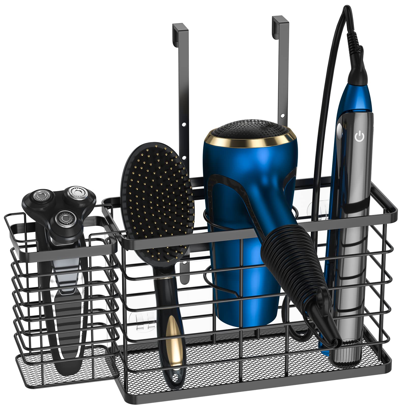 Agotglmi hair tool organizer and dryer holder keeps your vanity tidy for quick styling