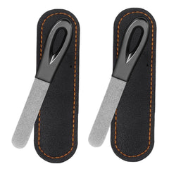 AhaTopia metal nail file with double-sided grit for precise shaping