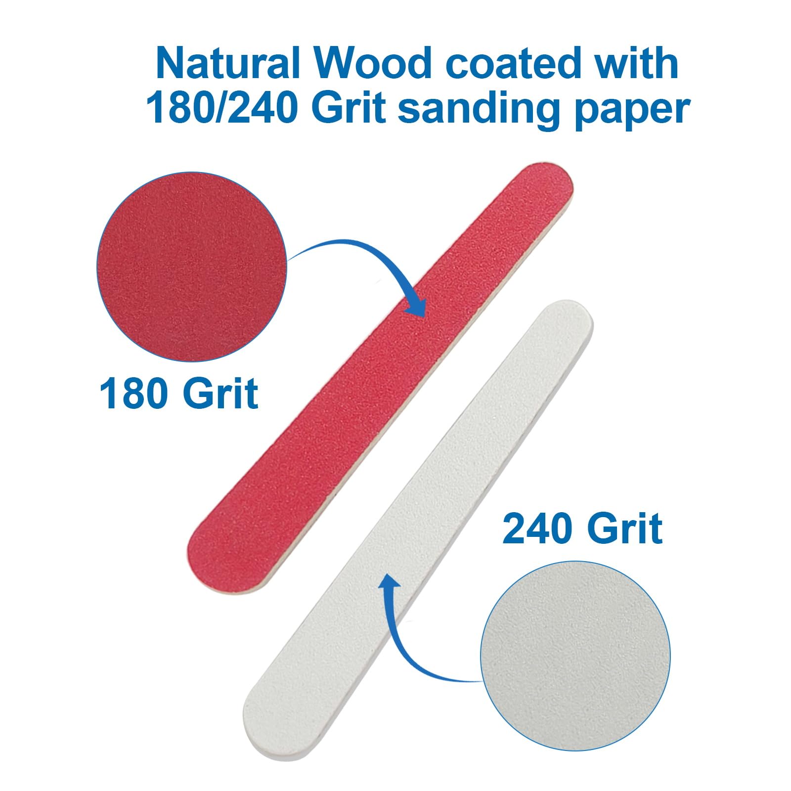 AhaTopia multi-use files support natural, acrylic, and gel nails.