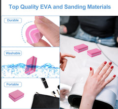 AhaTopia nail buffer for acrylic and natural nails supports prep before enhancements.