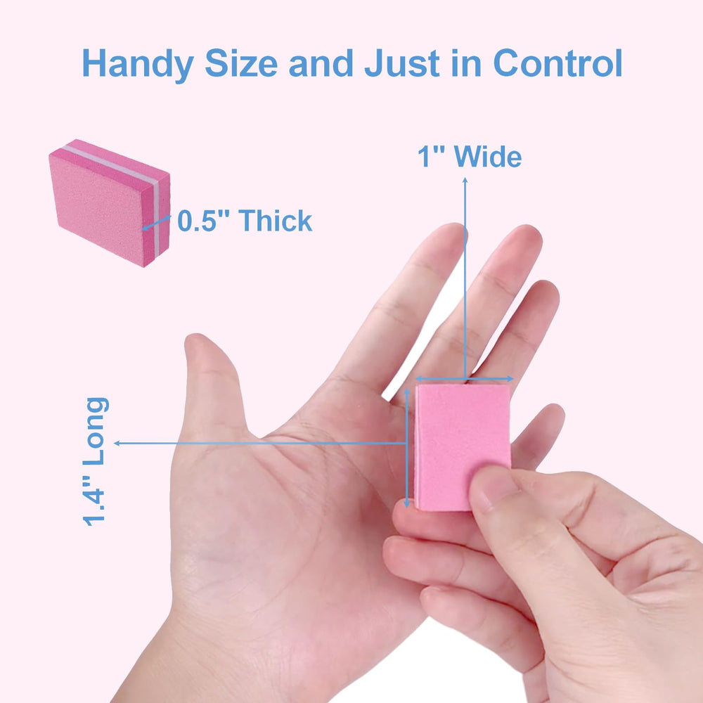 AhaTopia nail buffer block for natural nails professional-looking results.