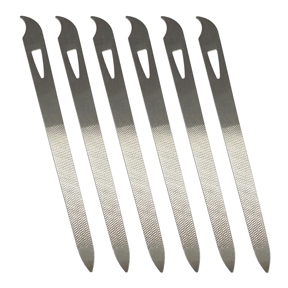 AhaTopia nail files with curved tip for precise shaping and smooth edges.