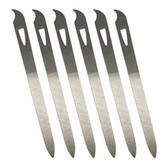 AhaTopia nail files with curved tip for precise shaping and smooth edges.