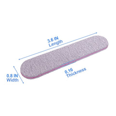 AhaTopia compact 3.6-inch nail files, easy to hold during on-the-go care.