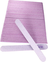 Ahatopia double-sided nail file 100/180 grit for acrylic and natural nails.