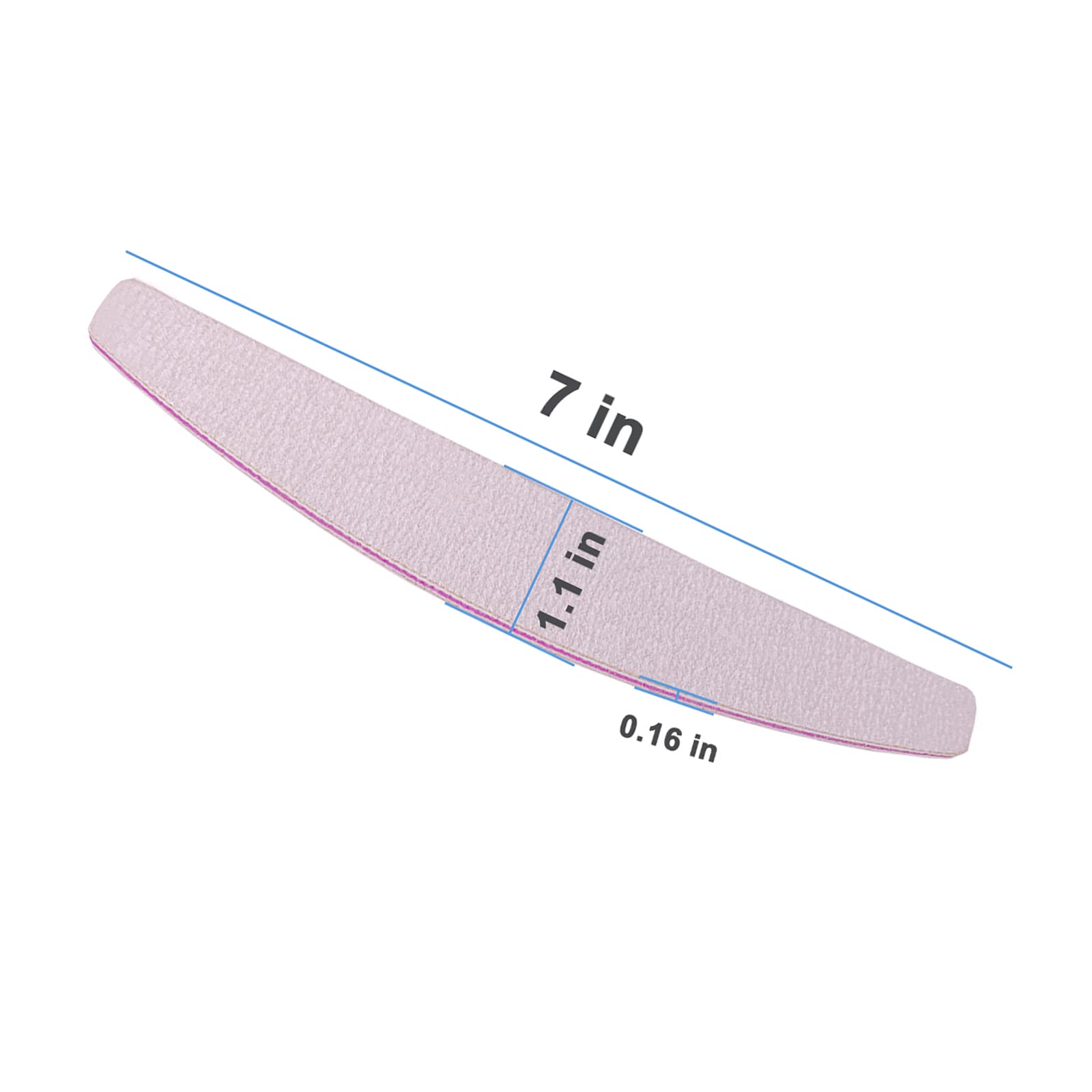 AhaTopia nail-files for salon and home use, multi-purpose grooming tool.