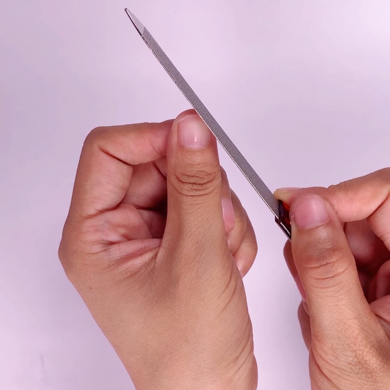 AhaTopia double-sided file with fine grits for nails, acrylics, and false nails