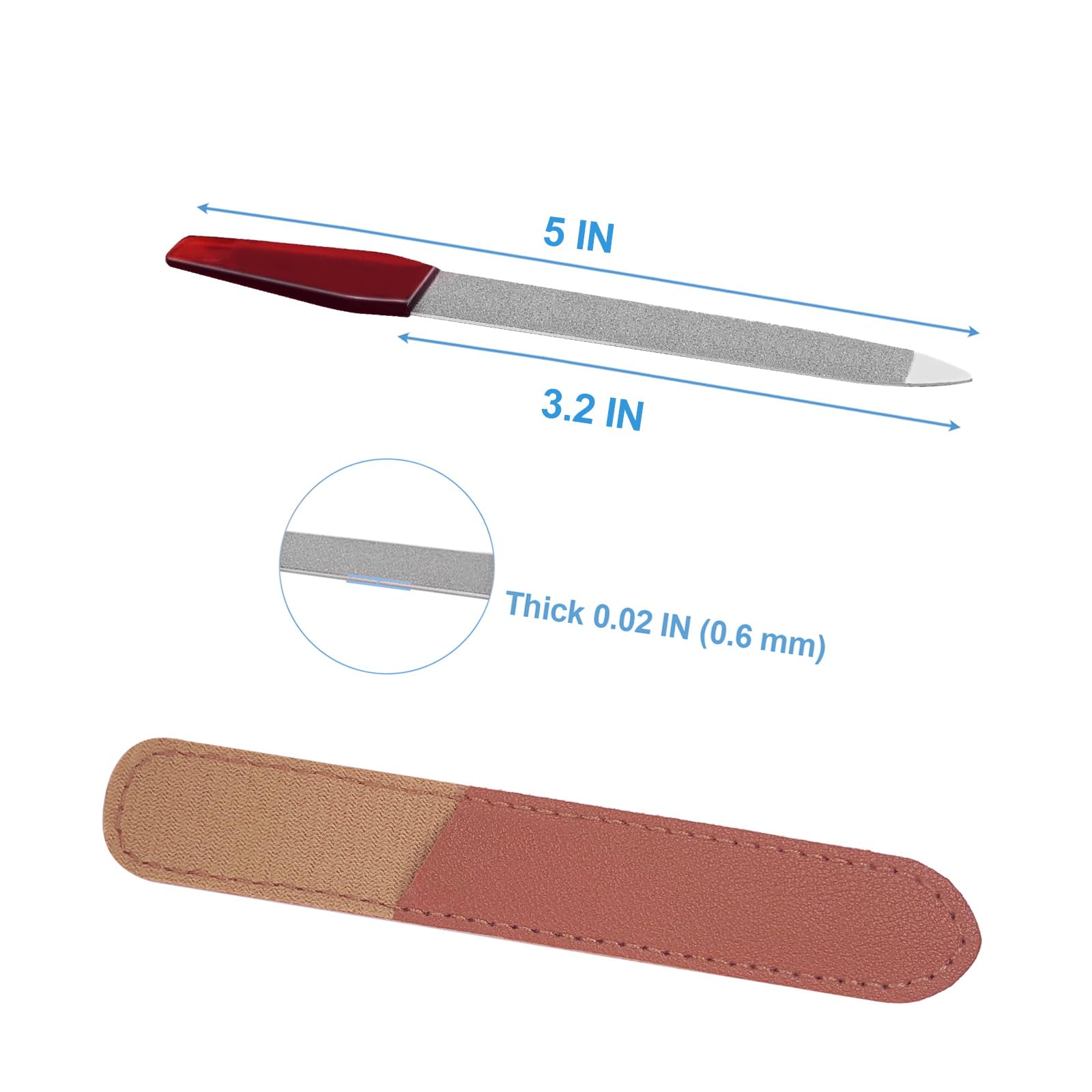 AhaTopia durable, reusable files for home or salon use.