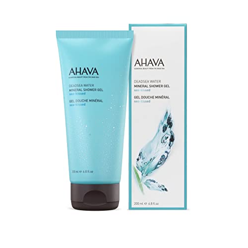 Close-up of AHAVA hand cream texture showing light, non-greasy moisture for daily use.