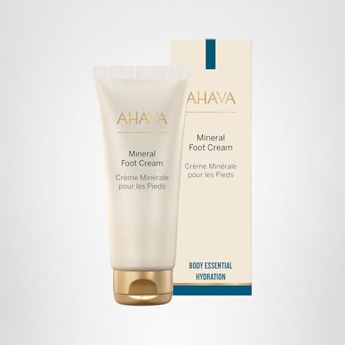 Illustration of Osmoter minerals in AHAVA foot cream.