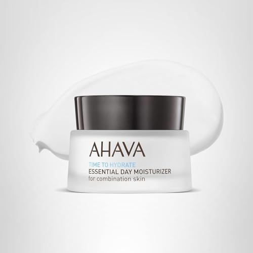 AHAVA Essential Day Moisturizer with Aloe Vera for soothing daily care.