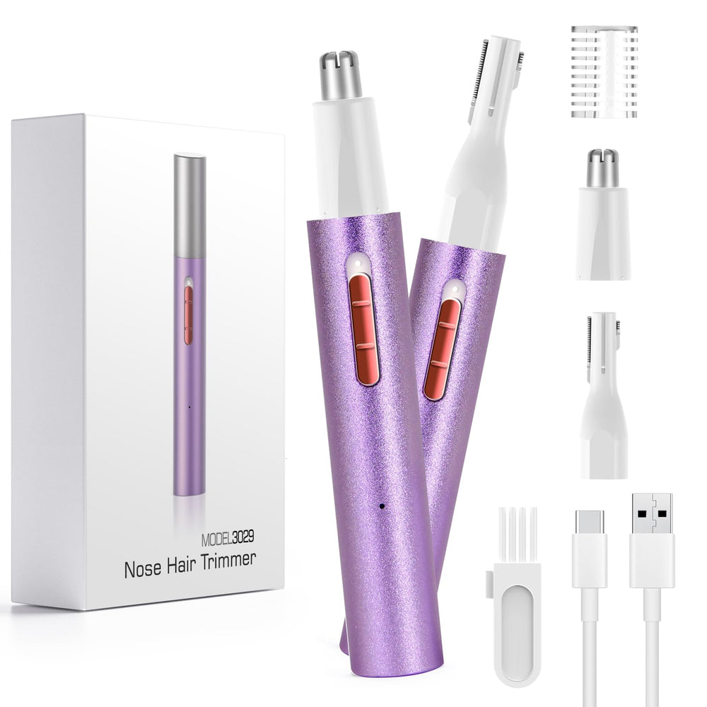 AHHFEI recharge 5-in-1 ear and nose trimmer for women with cordless convenience