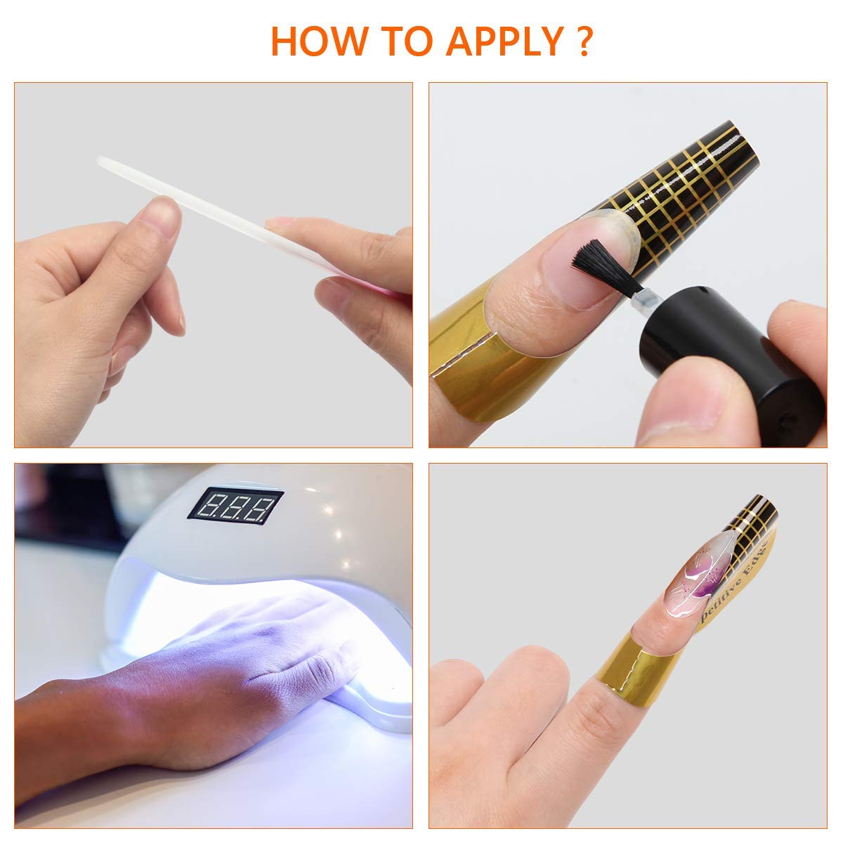 AHIER all-in-one nail extension tool ideal for salons.