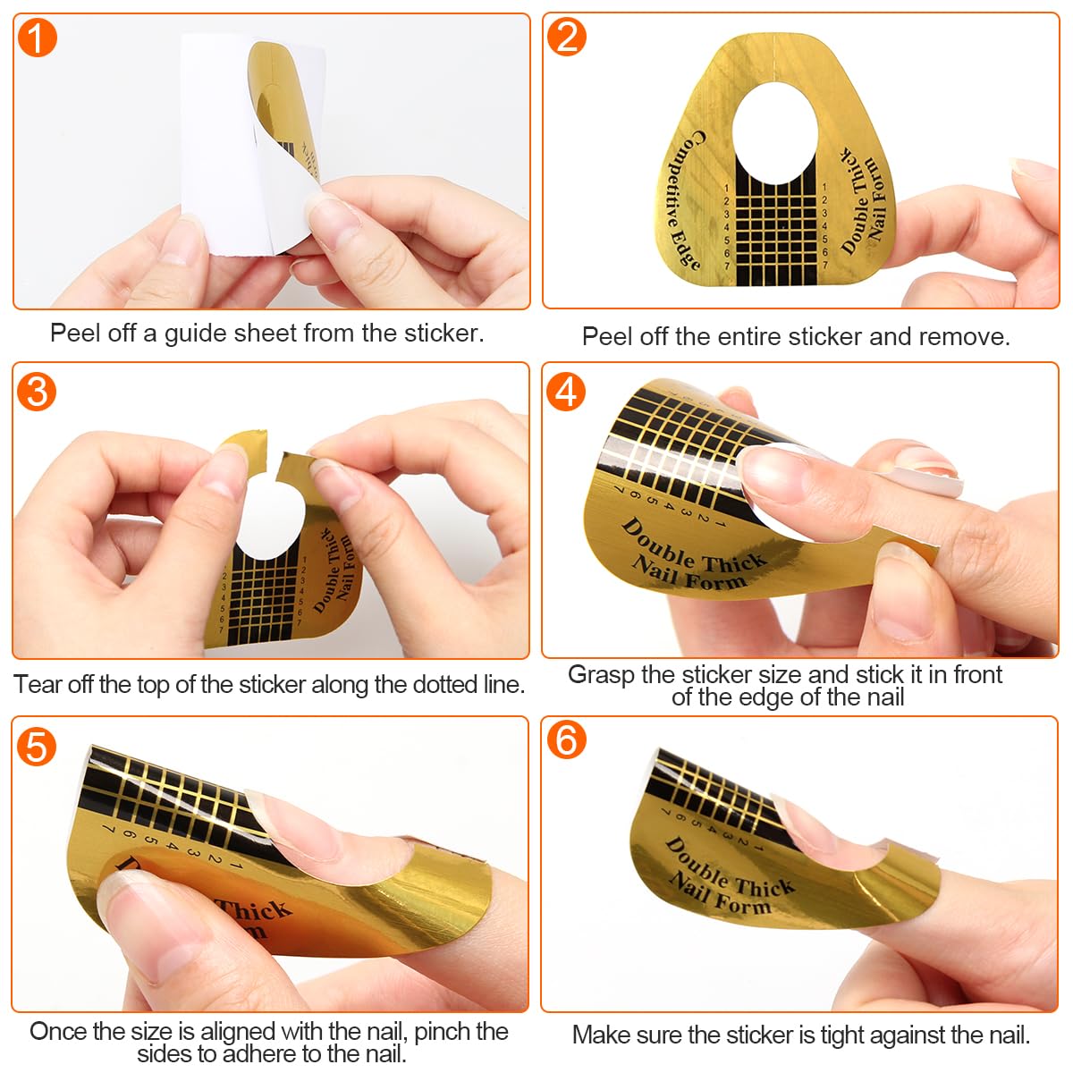 AHIER poly gel extension application guides precise sculpting and curing.