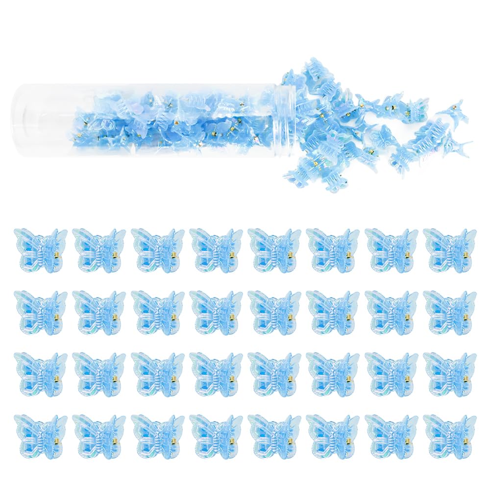 AHONEY boxed butterfly clips set adds a festive touch to outfits.