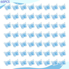 AHONEY mini blue butterfly clip, 2cm, for secure daily hold.