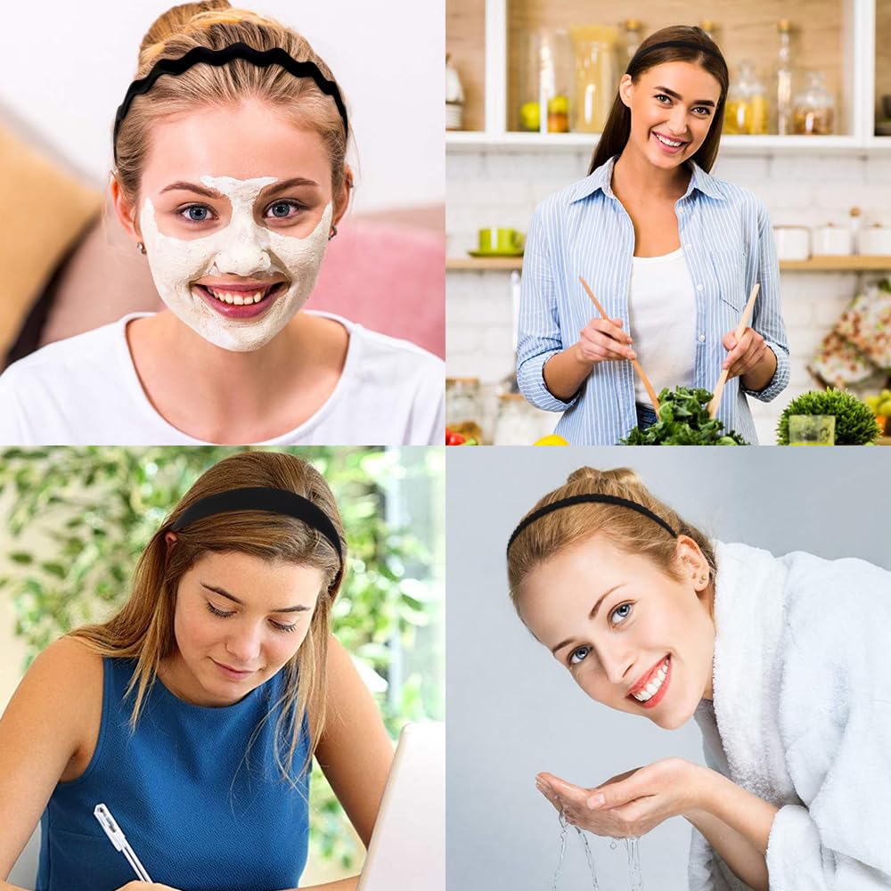 Diadema AHONEY para uso diario en maquillaje y cuidado facial.