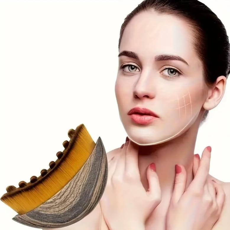AHQQT compact travel-size brush for easy storage and on-the-go routines.