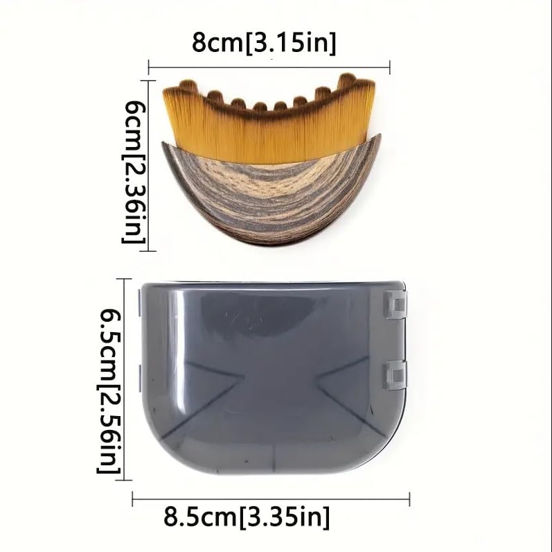 AHQQT brush enhances absorption for skincare products during routines.