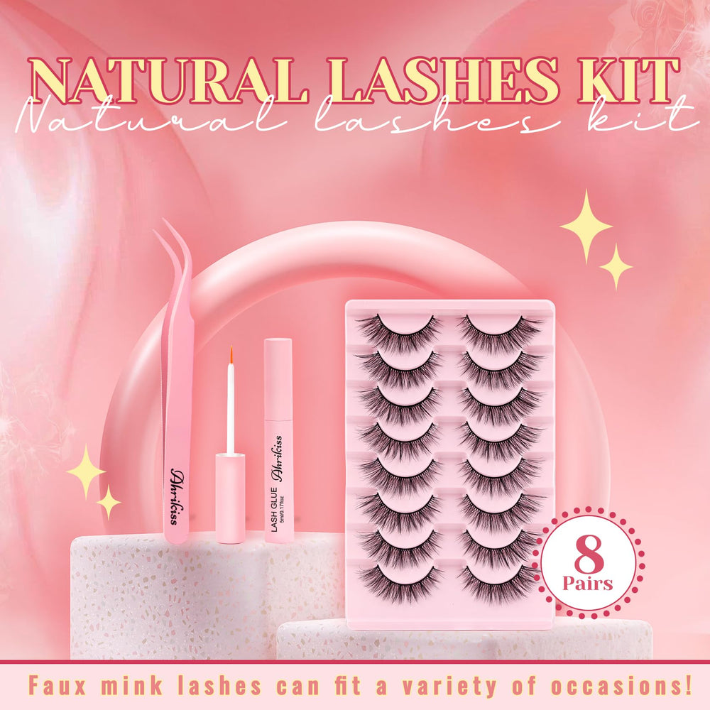 Ahrikiss cat-eye style lashes add definition without overpowering features