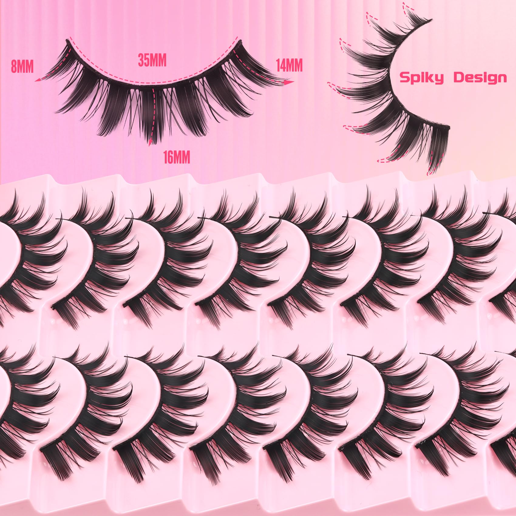 Ahrikiss Lashes cosplay-ready look pairs well with bold eyeliner.