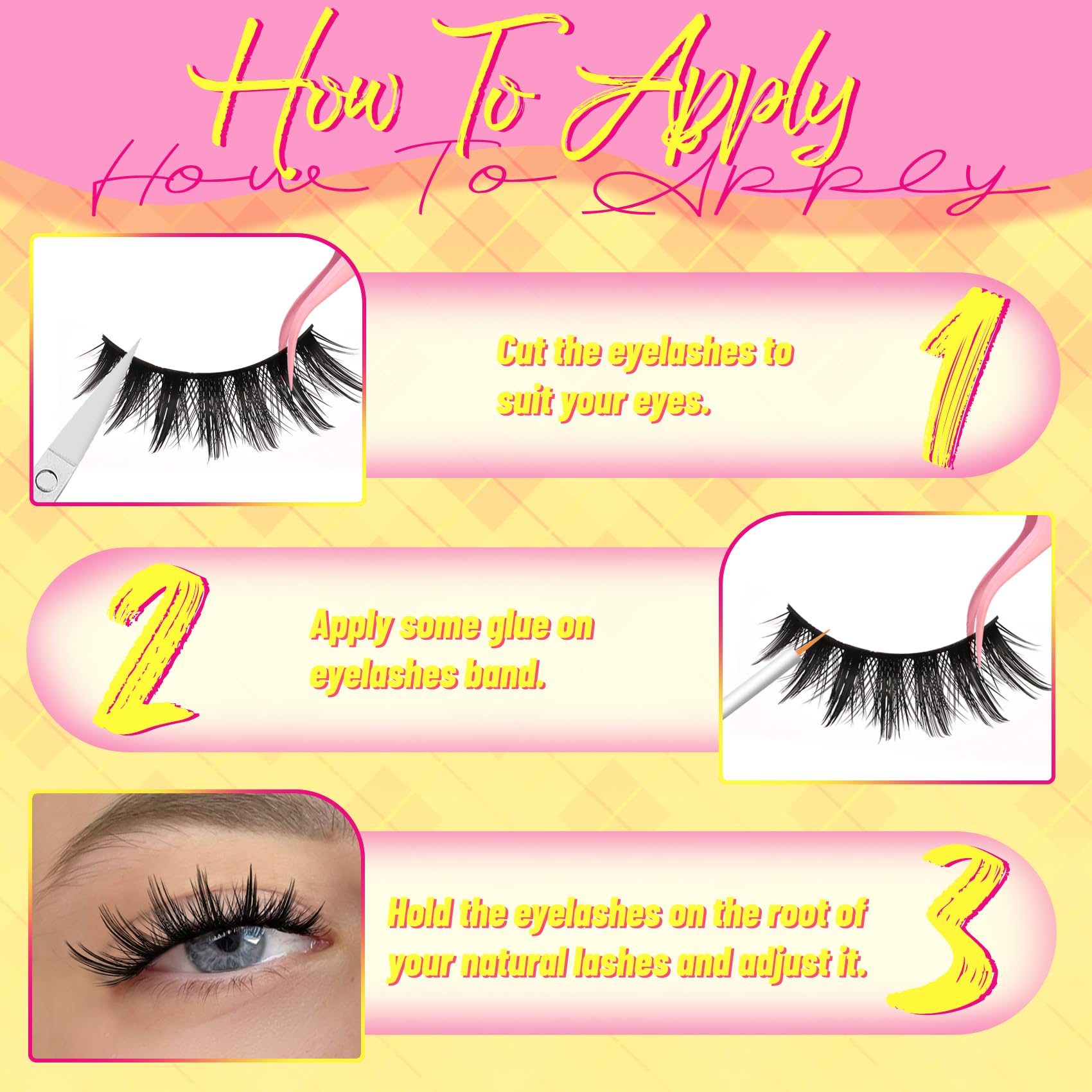 Ahrikiss Peacock beginner friendly lashes for easy application