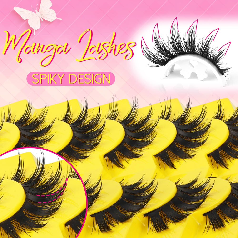 Ahrikiss Peacock faux mink fibers deliver curl and fullness