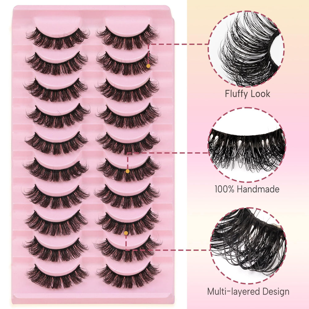 Ahrikiss D Curl lashes easy application close-up